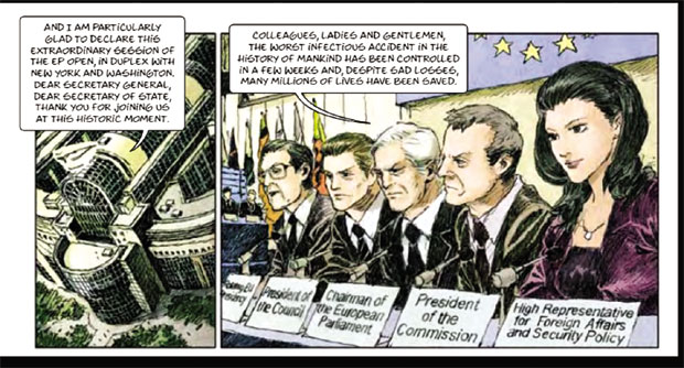 Европска комисија 2012. у стрипу Заражени нацртала корона кризу и излаз из ње: Предвидели вирус који долази из Кине, карантин и своју победу?!